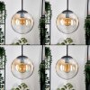 Gastor Lampadario a sospensione, Lampada a sfera 25 cm Ambrato, Chiaro, 1-Luce