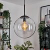 Gastor Lampadario a sospensione, Lampada a sfera 30 cm Chiaro, 1-Luce