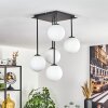 Gastor Plafoniera, Lampada a sfera Bianco, 5-Luci