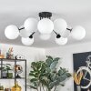 Gastor Plafoniera, Lampada a sfera 83 cm Bianco, 10-Luci