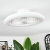 Benasal Plafoniera, Lampada con ventilatore Bianco, 1-Luce, Telecomando