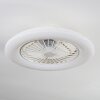 Benasal Plafoniera, Lampada con ventilatore Bianco, 1-Luce, Telecomando