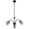 Illuminazione Globo Lighting GERLY Lampadario a sospensione Nero, 3-Luci