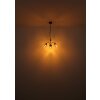 Illuminazione Globo Lighting GERLY Lampadario a sospensione Nero, 3-Luci