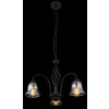 Illuminazione Globo Lighting GONNY Lampadario a sospensione Nero, 3-Luci