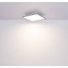 Illuminazione Globo Lighting Doro Plafoniera LED Antracite, Bianco, 1-Luce, Telecomando