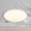 Illuminazione Globo Lighting Onega Plafoniera LED Bianco, 1-Luce