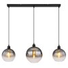 Illuminazione Globo Lighting Newcastle Lampadario a sospensione Nero, 3-Luci