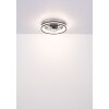 Illuminazione Globo Lighting Gatian Lampada con ventilatore LED Nero, 1-Luce, Telecomando