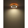 Illuminazione Globo Lighting Blizzak Lampada con ventilatore LED Nero, 1-Luce, Telecomando