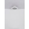 Illuminazione Globo Lighting Corusso Lampada con ventilatore LED Cromo, 1-Luce, Telecomando