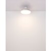 Illuminazione Globo Lighting Beliz Lampada con ventilatore LED Bianco, 1-Luce, Telecomando