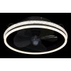 Illuminazione Globo Lighting Cataleya Lampada con ventilatore LED Nero, 1-Luce, Telecomando