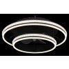 Illuminazione Globo Lighting Kendall Lampada con ventilatore LED Nero, 1-Luce, Telecomando