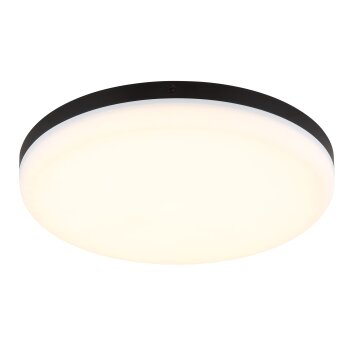 Illuminazione Globo Lighting Matthew Plafoniera LED Nero, 1-Luce