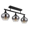 Illuminazione Globo Lighting Maxy Plafoniera Nero, 3-Luci