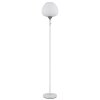 Illuminazione Globo Lighting Maxy Lampada da terra Cromo, Bianco, 1-Luce