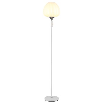 Illuminazione Globo Lighting Maxy Lampada da terra Cromo, Bianco, 1-Luce