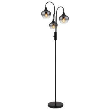 Illuminazione Globo Lighting Maxy Lampada da terra Nero, 3-Luci