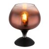 Illuminazione Globo Lighting Maxy Lampada da tavolo Cromo, Nero, 1-Luce