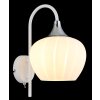 Illuminazione Globo Lighting Maxy Applique Cromo, Bianco, 1-Luce