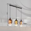 Illuminazione Globo Lighting Lavus Lampadario a sospensione Nero, 3-Luci