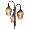 Illuminazione Globo Lighting Lavus Lampada da terra Nero, 3-Luci