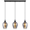 Illuminazione Globo Lighting Lavus Lampadario a sospensione Nero, 3-Luci