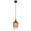 Illuminazione Globo Lighting Lavus Lampadario a sospensione Nero, 1-Luce