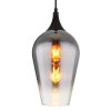 Illuminazione Globo Lighting Lavus Lampadario a sospensione Nero, 1-Luce