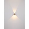 Illuminazione Globo Lighting Alina Applique LED Legno scuro, Écru, Nero, 1-Luce