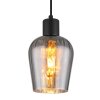 Illuminazione Globo Lighting Ryan Lampadario a sospensione Nero, 1-Luce