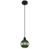 Illuminazione Globo Lighting Zumba Lampadario a sospensione Nero, 1-Luce