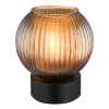 Illuminazione Globo Lighting Zumba Lampada da tavolo Nero, 1-Luce