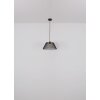 Illuminazione Globo Lighting Baku Lampadario a sospensione Nero, 1-Luce