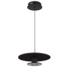 Illuminazione Globo Lighting Carter Lampadario a sospensione LED Nero, 1-Luce