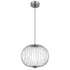 Illuminazione Globo Lighting Galway Lampadario a sospensione LED Nichel opaco, 1-Luce