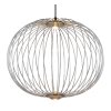 Illuminazione Globo Lighting Galway Lampadario a sospensione LED Nichel opaco, 1-Luce