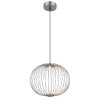 Illuminazione Globo Lighting Galway Lampadario a sospensione LED Nichel opaco, 1-Luce