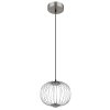 Illuminazione Globo Lighting Galway Lampadario a sospensione LED Nichel opaco, 1-Luce