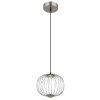 Illuminazione Globo Lighting Galway Lampadario a sospensione LED Nichel opaco, 1-Luce