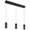 Illuminazione Globo Lighting Alvarado Lampadario a sospensione LED Nero, 1-Luce