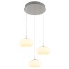 Illuminazione Globo Lighting Quintara Lampadario a sospensione LED Nichel opaco, 1-Luce