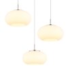 Illuminazione Globo Lighting Quintara Lampadario a sospensione LED Nichel opaco, 1-Luce