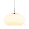 Illuminazione Globo Lighting Quintara Lampadario a sospensione LED Nichel opaco, 1-Luce