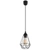 Illuminazione Globo Lighting Zachary Lampadario a sospensione Nero, 1-Luce