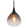 Illuminazione Globo Lighting Olsen Lampadario a sospensione Nero, 1-Luce