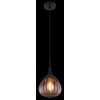 Illuminazione Globo Lighting Olsen Lampadario a sospensione Nero, 1-Luce