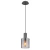 Illuminazione Globo Lighting Tulivar Lampadario a sospensione Grigio, 1-Luce