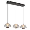 Illuminazione Globo Lighting Arus Lampadario a sospensione LED Nero, 1-Luce